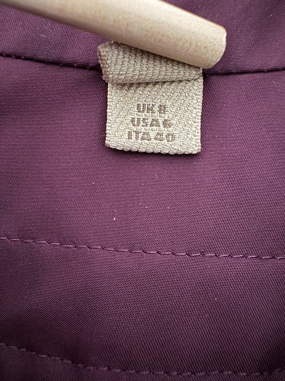 Purple Plum Burberry Trench Coat with Removable Interior - Picture 13 of 13